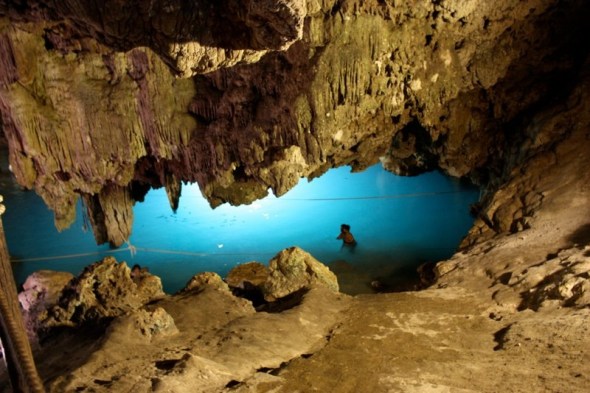 Cenotes can be found throughout the peninsula 