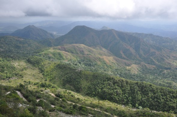 Views over the surrounding countryside from Citadelle Laferriere