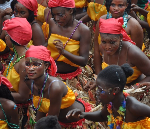Impressive how much energy they have in the Caribbean heat