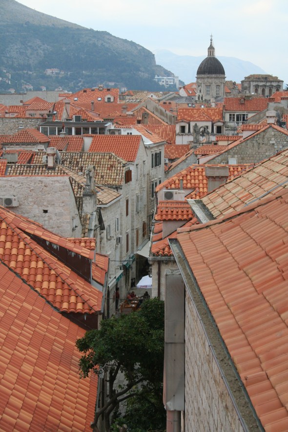 Narrow streets lend themselves to walking