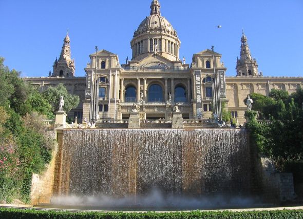 Parc Montjuïc by Canaan, reproduced under the Creative Commons licence CC BY-SA 3.0