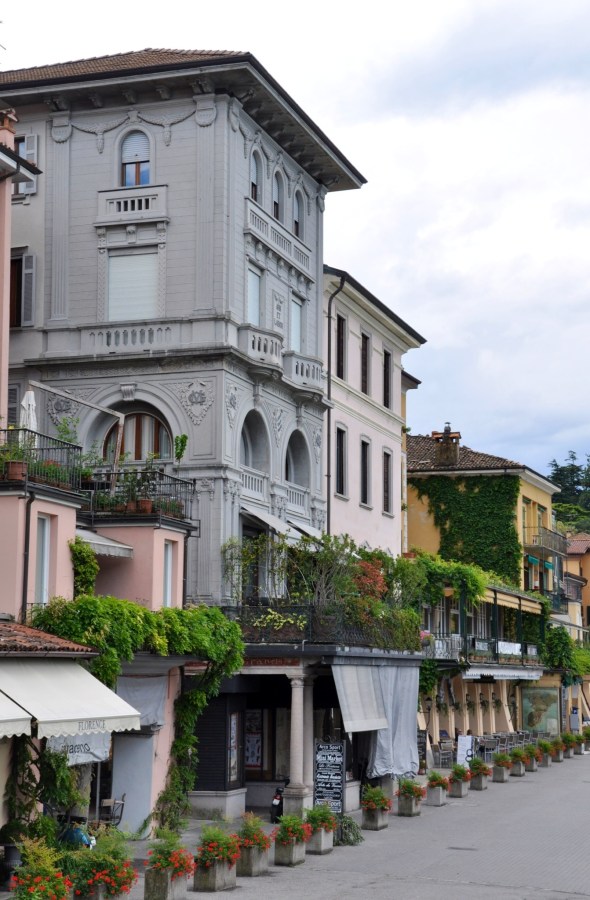 The waterfront is packed with restaurants and hotels