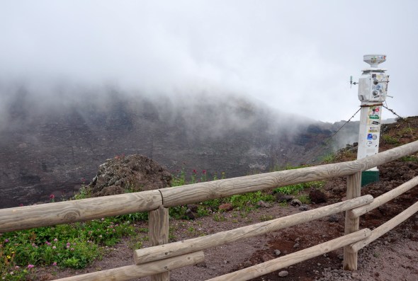 Not surprisingly, this is a volcano that is very closely monitored!