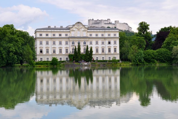 Leopoldskron palace and lake