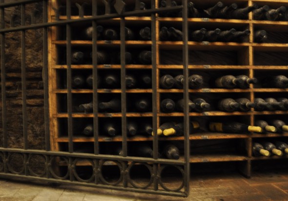 The wine cellar at Spirito di Vino