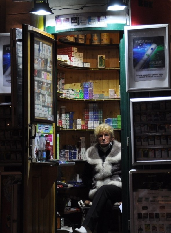 The only miserable face I saw all evening!