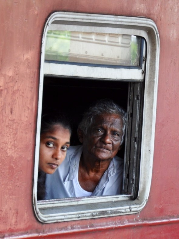 Some of the faces I saw while waiting to board