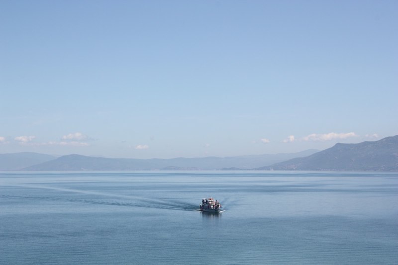 Lake Ohrid at Sveti Naum