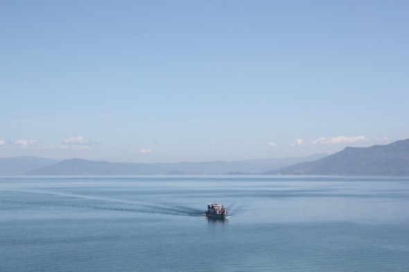 Lake Ohrid at Sveti Naum
